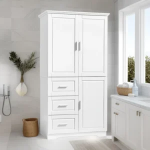 Maruf 32.8'' Wide 3 - Drawer Storage Cabinet